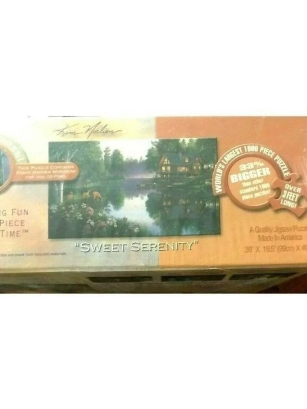 Puzzles Masterpieces Jigsaw Puzzles Sweet Serenity 70324 1000 Pcs Kim Norlie New